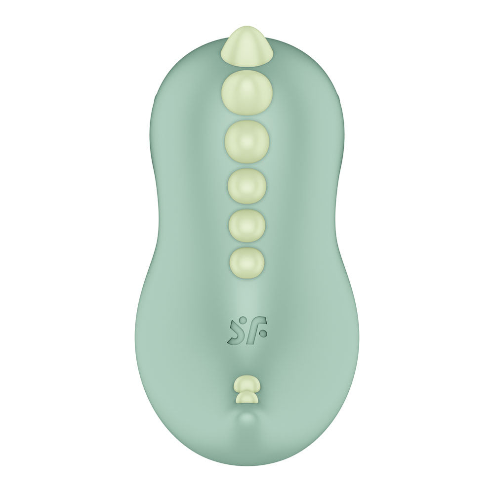 Satisfyer Din-Oooh (Green) – Pressure Wave Vibrator > Sex Toys For Ladies > Air Pulsation - Tophatter Daily Deals