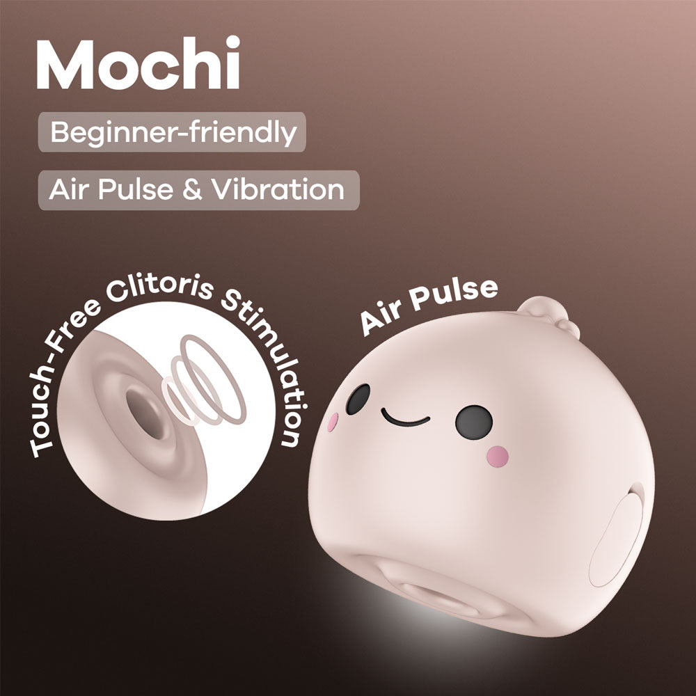 Satisfyer Mochi (Beige) – Air Pulse Stimulator > Sex Toys For Ladies > Air Pulsation - Tophatter Daily Deals