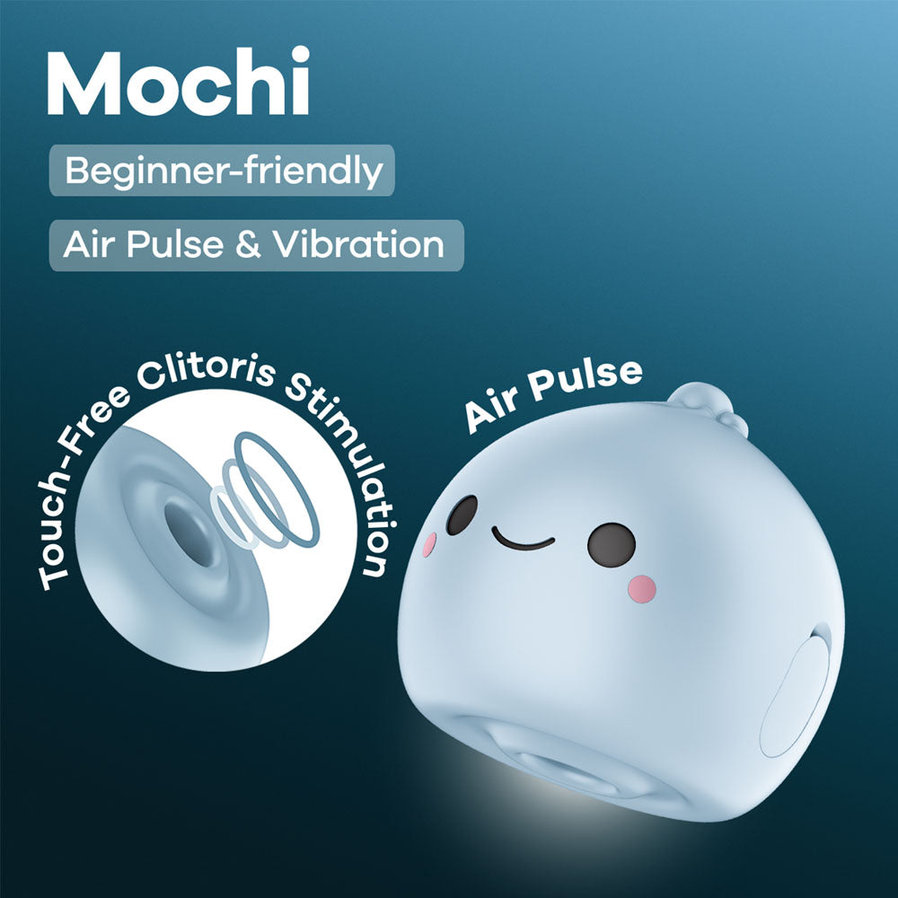 Satisfyer Mochi (Frost) – Air Pulse Stimulator > Sex Toys For Ladies > Air Pulsation - Tophatter Daily Deals