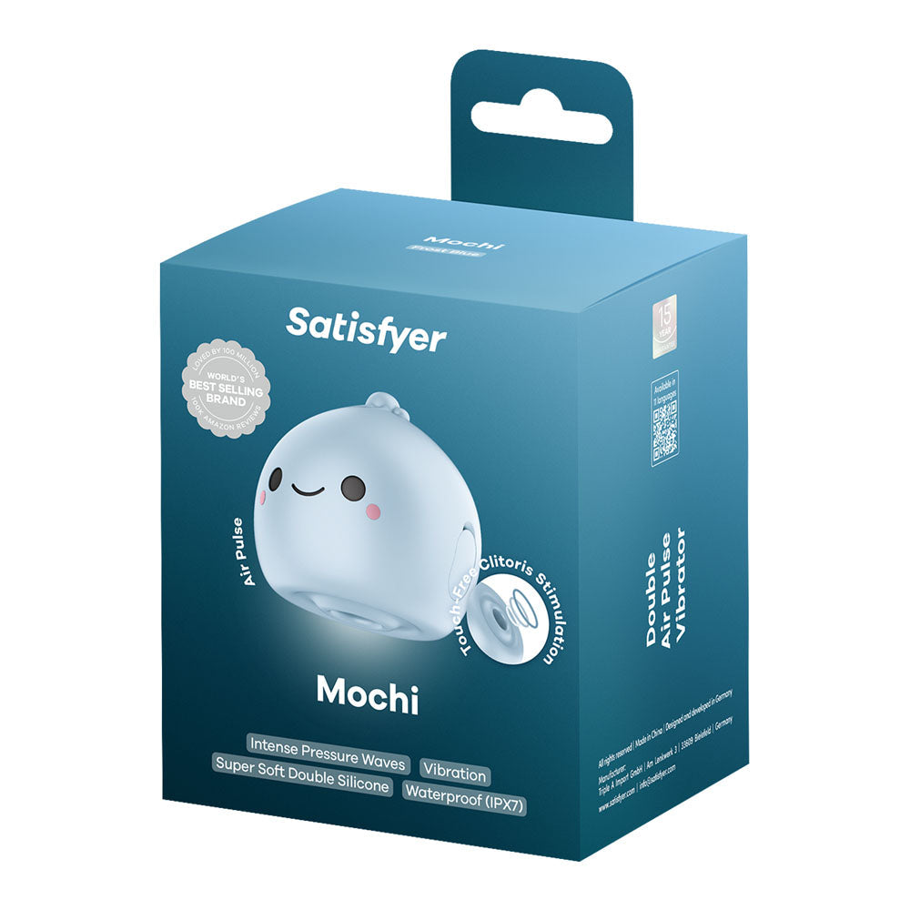 Satisfyer Mochi (Frost) – Air Pulse Stimulator > Sex Toys For Ladies > Air Pulsation - Tophatter Daily Deals