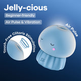 Satisfyer Jelly-Cious – Waterproof Air Pulse Vibrator > Sex Toys For Ladies > Air Pulsation - Tophatter Daily Deals