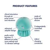 Satisfyer Jelly-Cious – Waterproof Air Pulse Vibrator > Sex Toys For Ladies > Air Pulsation - Tophatter Daily Deals
