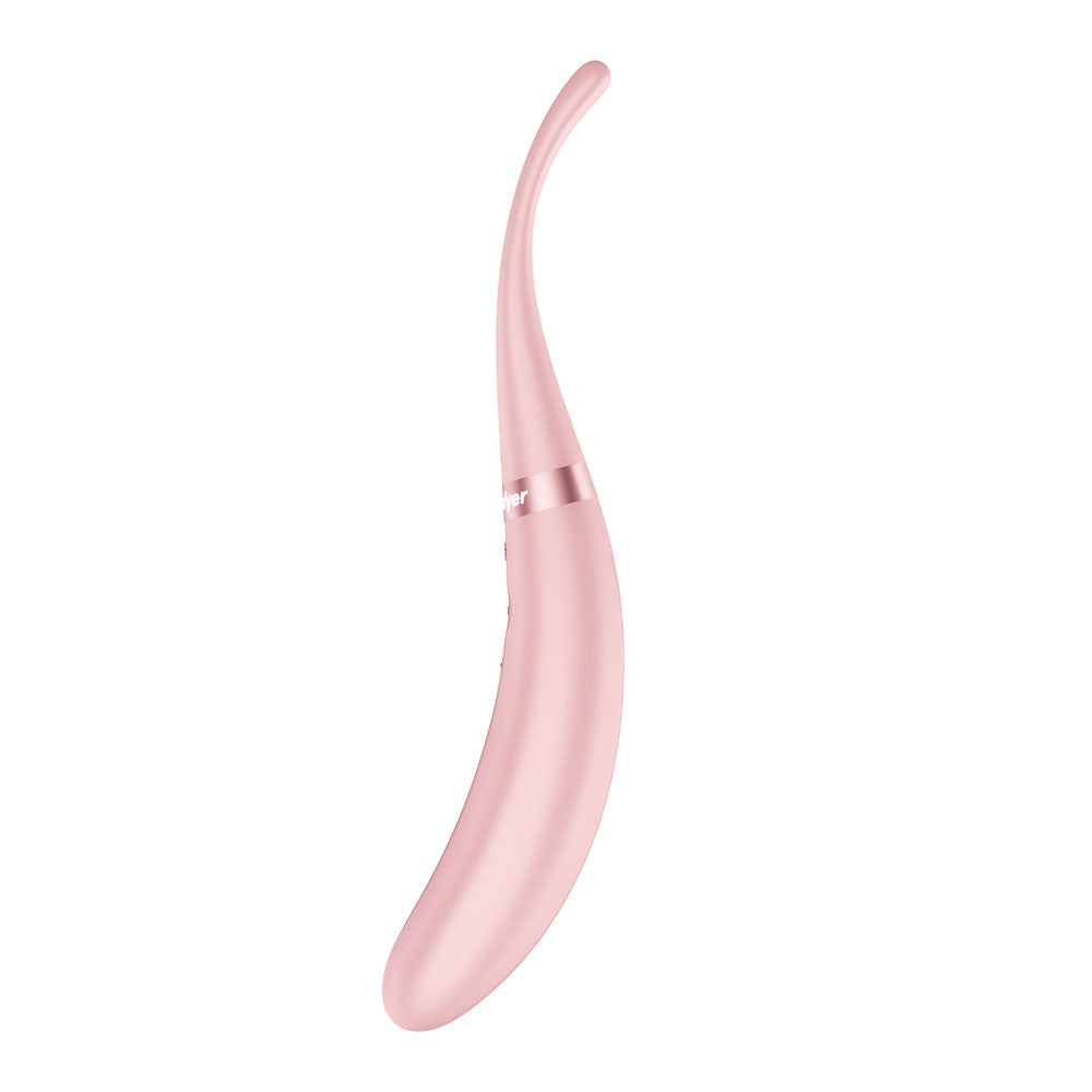 Satisfyer Tip Tease (Rose) – USB Rechargeable Rotating Vibrator with Twirling Tip > Vibrators > Standard Vibrators - Tophatter Daily Deals