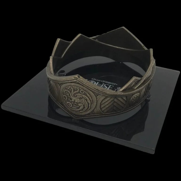 House Of The Dragon – The Crown Of King Viserys Targaryen Offical Scaled Prop Replica Prop Replica - Tophatter Daily Deals