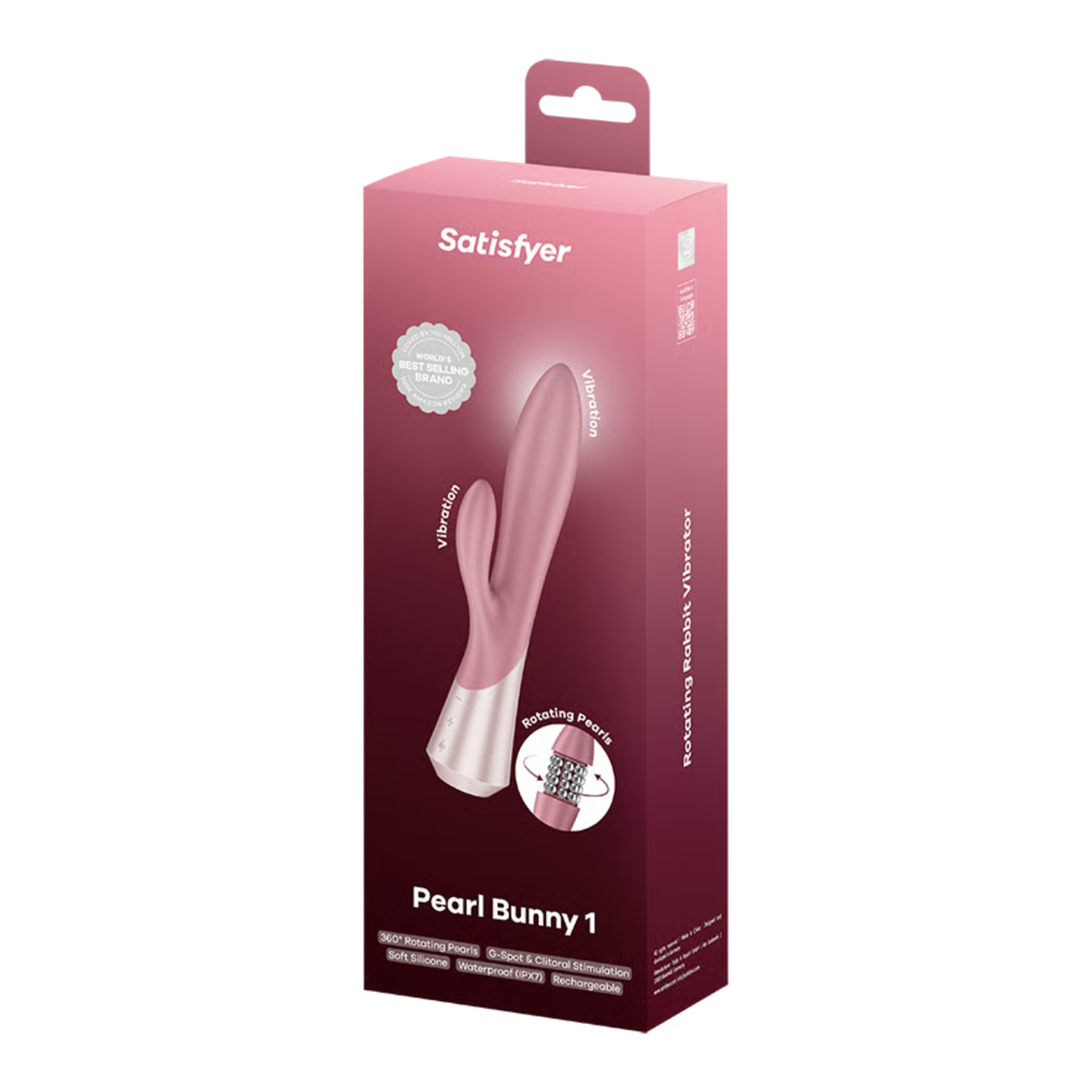 Satisfyer Pearl Bunny (Terracotta) – Rabbit Vibrator > Vibrators > Ladies > Rabbit - Tophatter Daily Deals