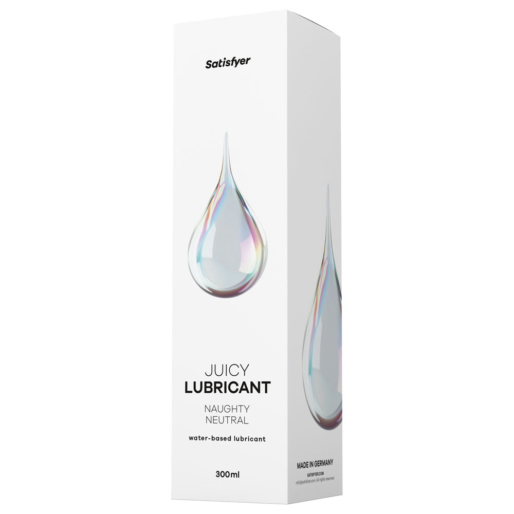 Satisfyer Juicy Lubricant (300ml) – Natural Water-Based Lubricant > Lube > Water Based - Tophatter Daily Deals