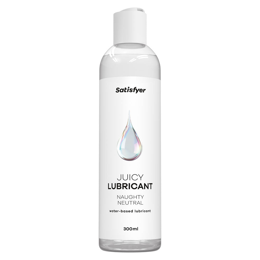 Satisfyer Juicy Lubricant (300ml) – Natural Water-Based Lubricant > Lube > Water Based - Tophatter Daily Deals