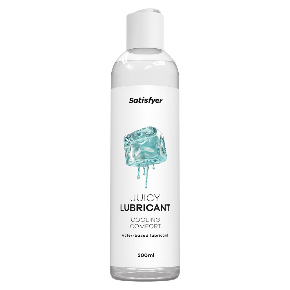 Satisfyer Juicy Lubricant (300ml) – Cooling Water-Based Lubricant > Lube > Water Based - Tophatter Daily Deals