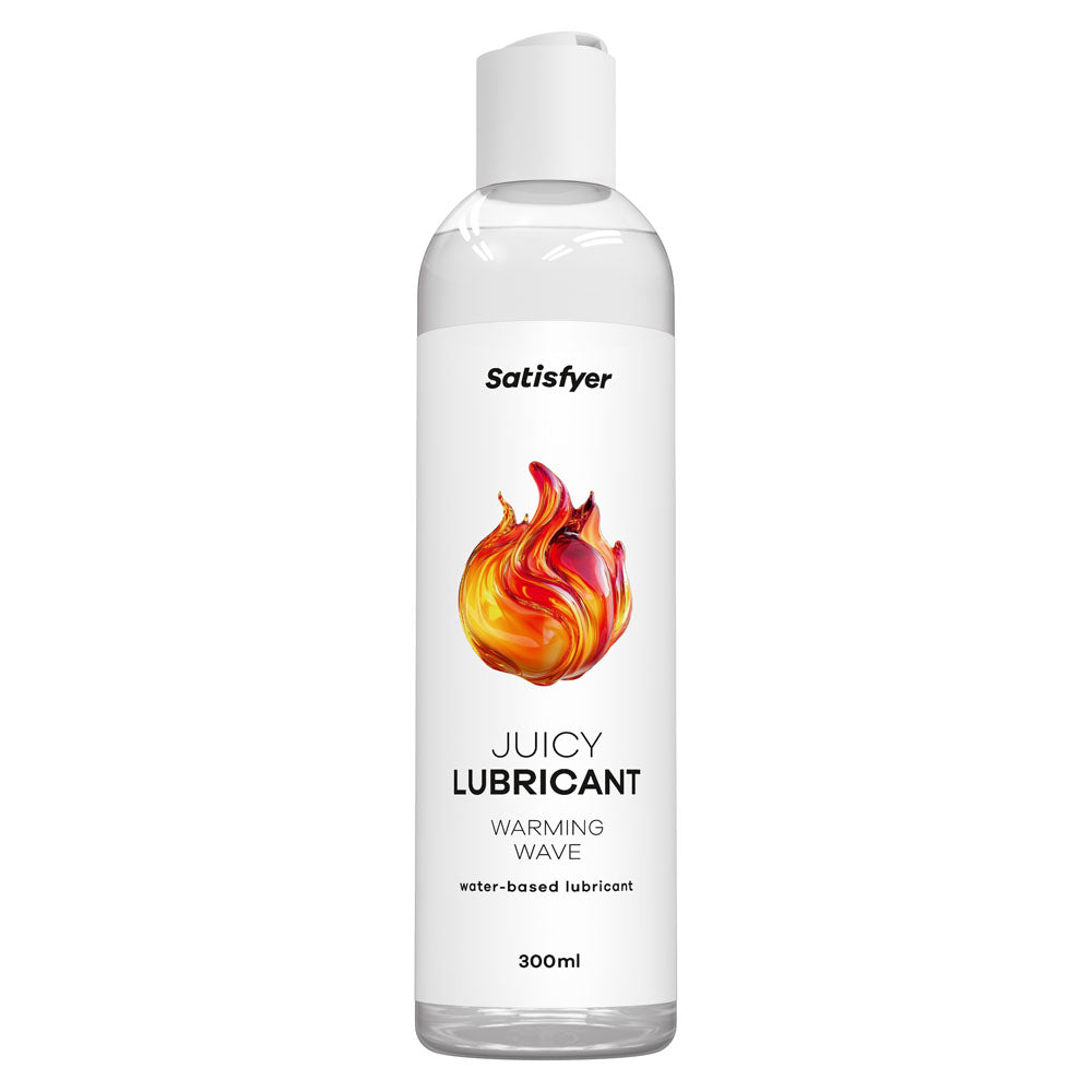 Satisfyer Juicy Lubricant (300ml) – Warm Effect Water-Based Lubricant > Lube > Water Based - Tophatter Daily Deals