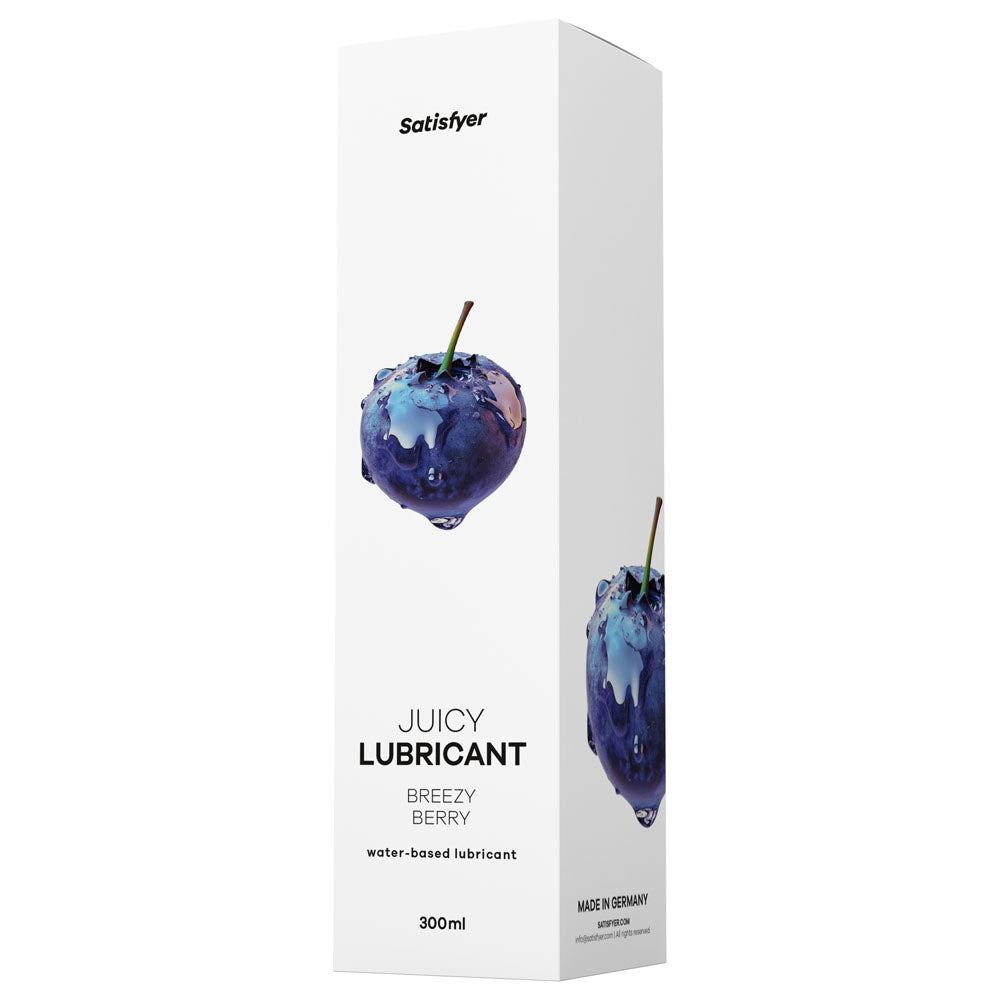 Satisfyer Juicy Lubricant (Breezy Berry) – Water-Based Lubricant 300ml > Lube > Flavoured - Tophatter Daily Deals