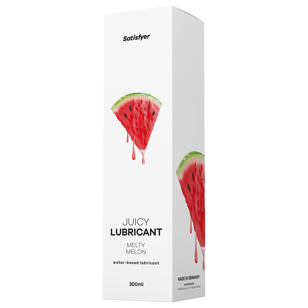 Satisfyer Juicy Lubricant Melty Melon (Water-Based, 300ml) – Water-Based Lubricant > Lube > Flavoured - Tophatter Daily Deals