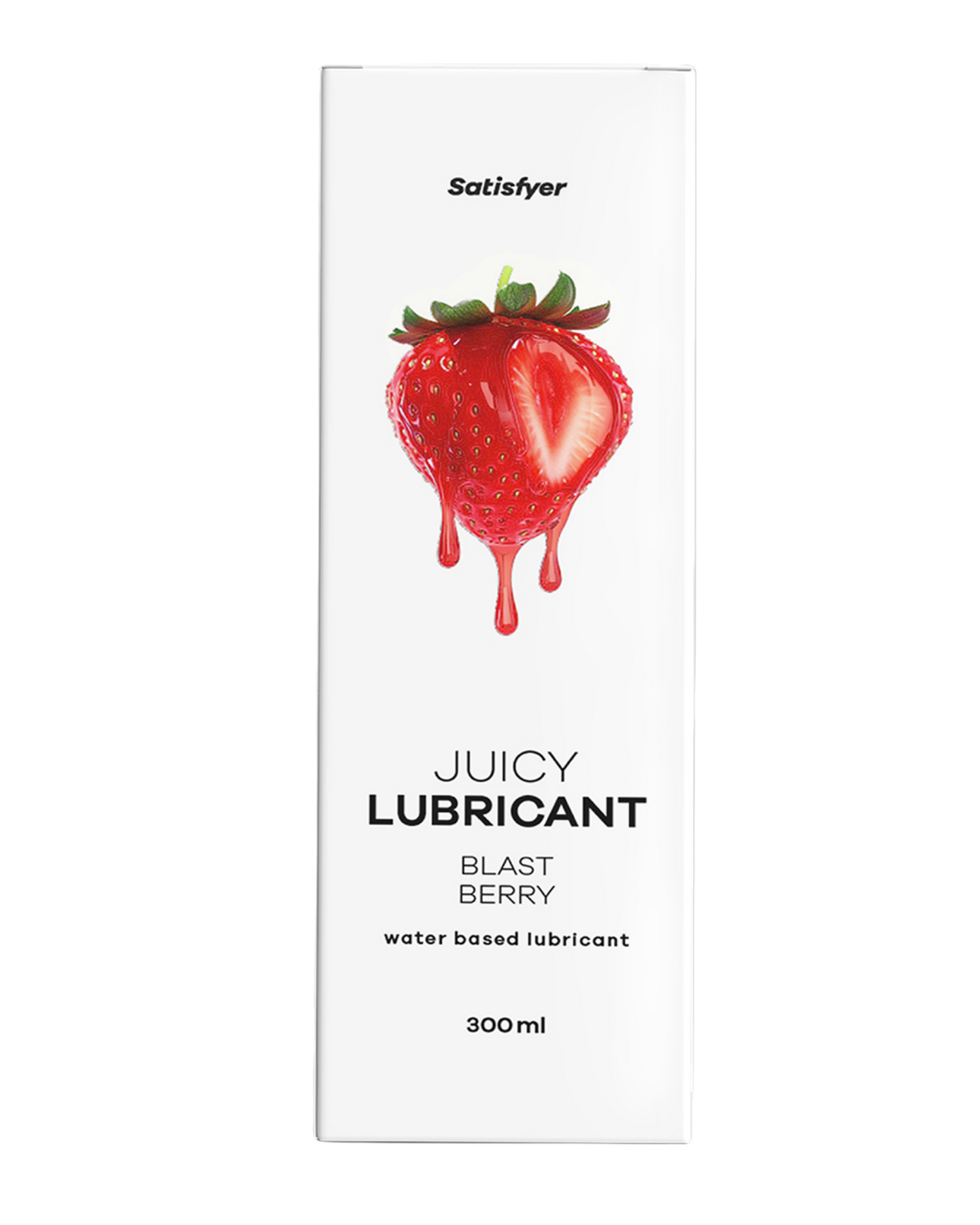 Satisfyer Juicy Lubricant (Blast Berry) – Water-Based Lubricant 300ml > Lube > Flavoured - Tophatter Daily Deals