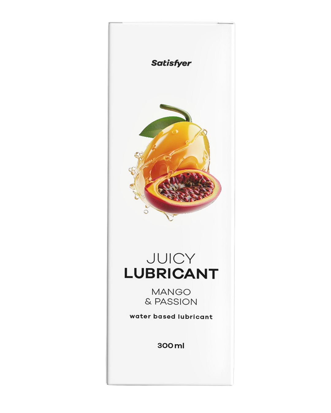 Satisfyer Juicy Lubricant (Mango & Passion) – Water-Based Lubricant 300ml > Lube > Flavoured - Tophatter Daily Deals