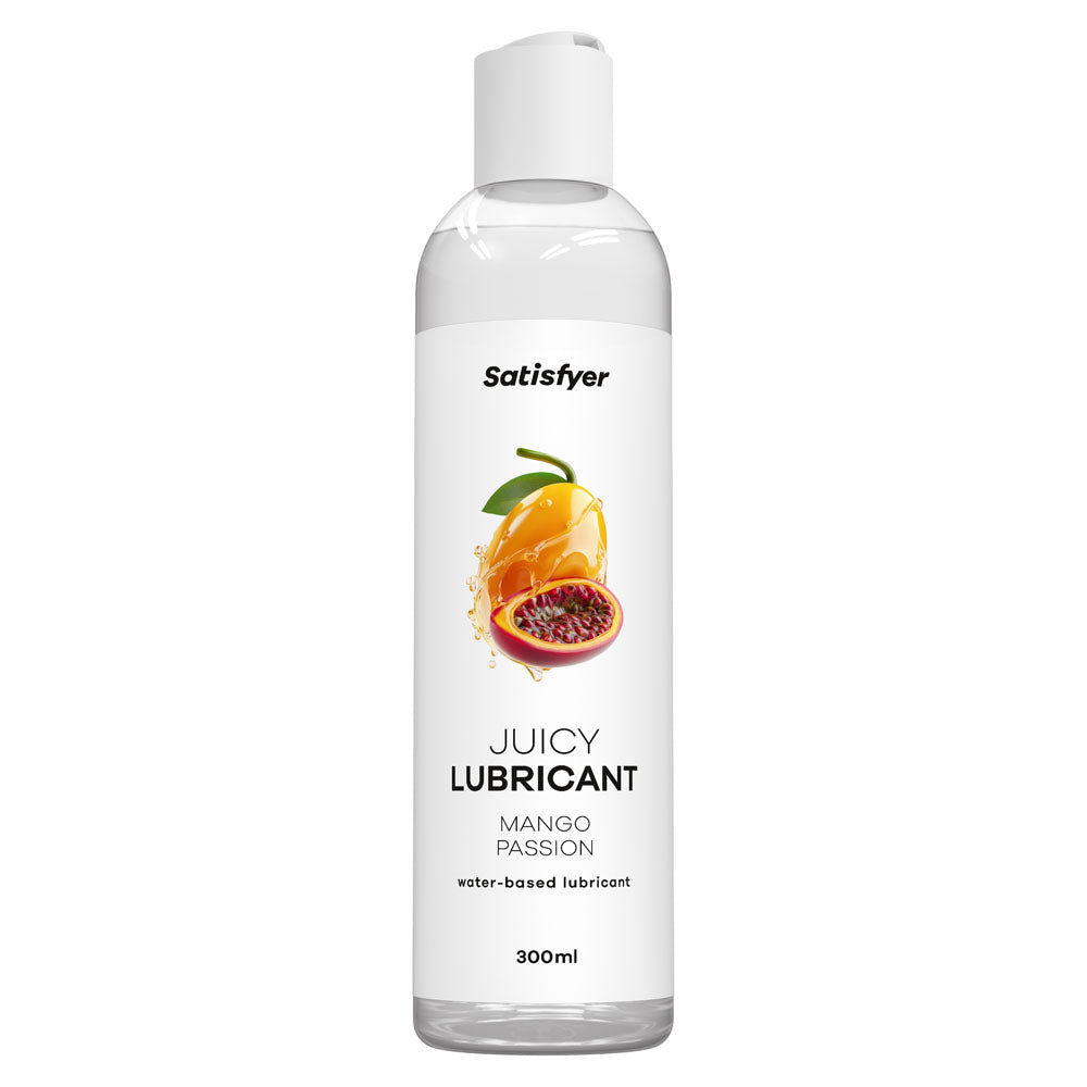 Satisfyer Juicy Lubricant (Mango & Passion) – Water-Based Lubricant 300ml > Lube > Flavoured - Tophatter Daily Deals
