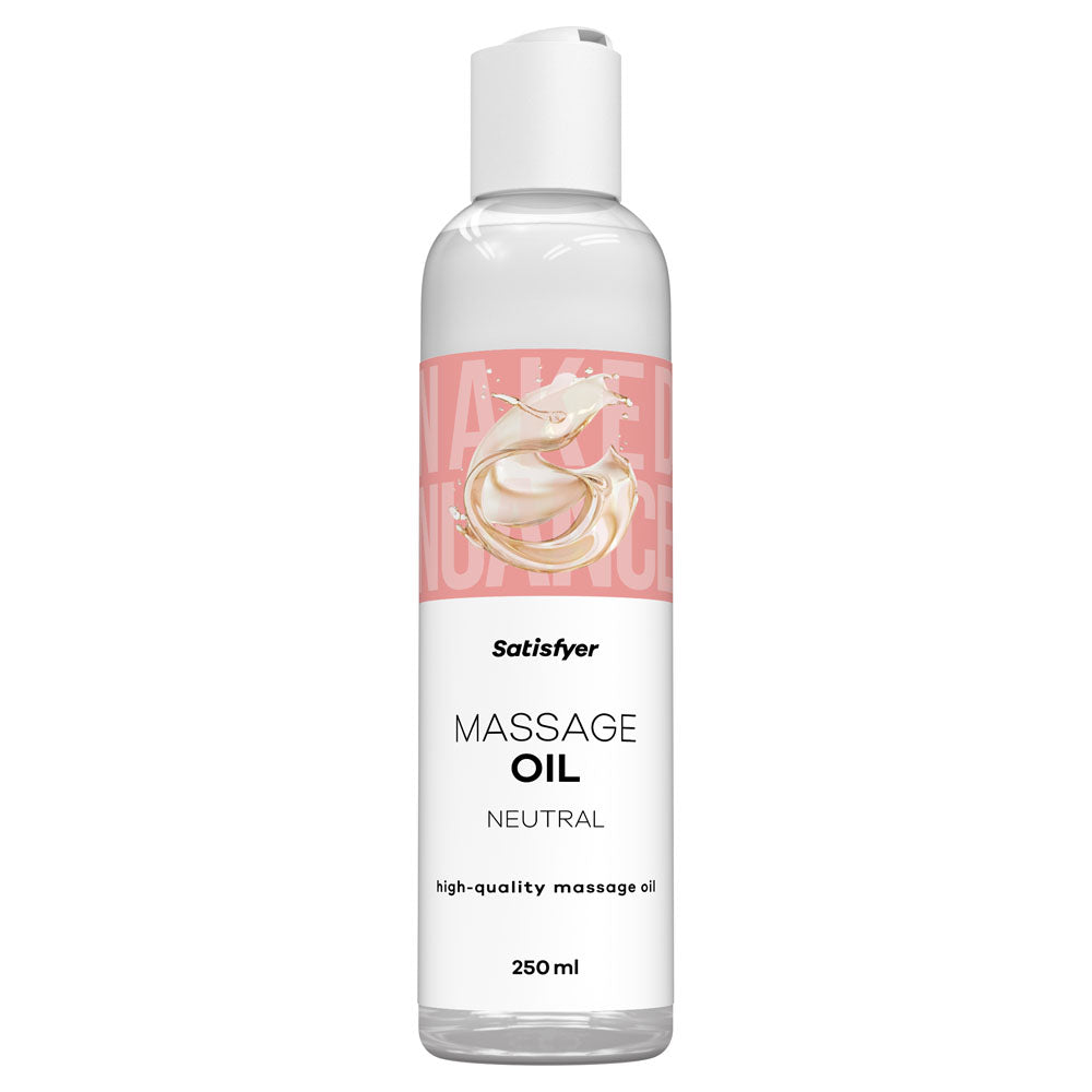 Satisfyer Massage Oil (Neutral, 250ml) – Massage Oil > Essentials > Massage Oil - Tophatter Daily Deals