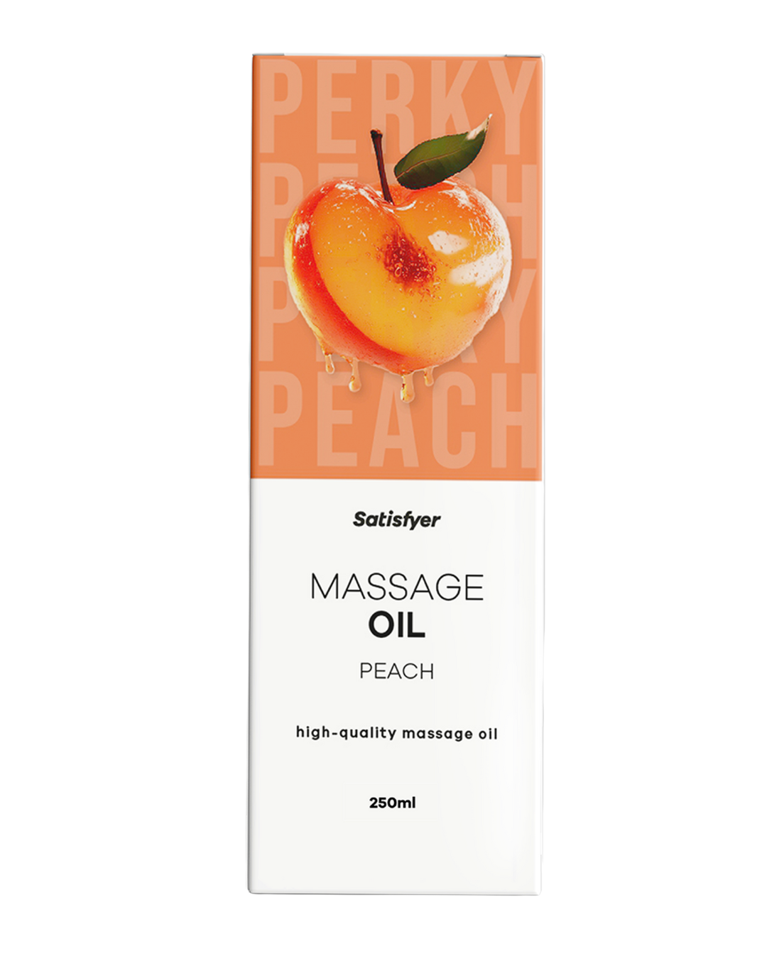 Satisfyer Massage Oil (Peach) – Nourishing Massage Oil 250ml > Essentials > Massage Oil - Tophatter Daily Deals
