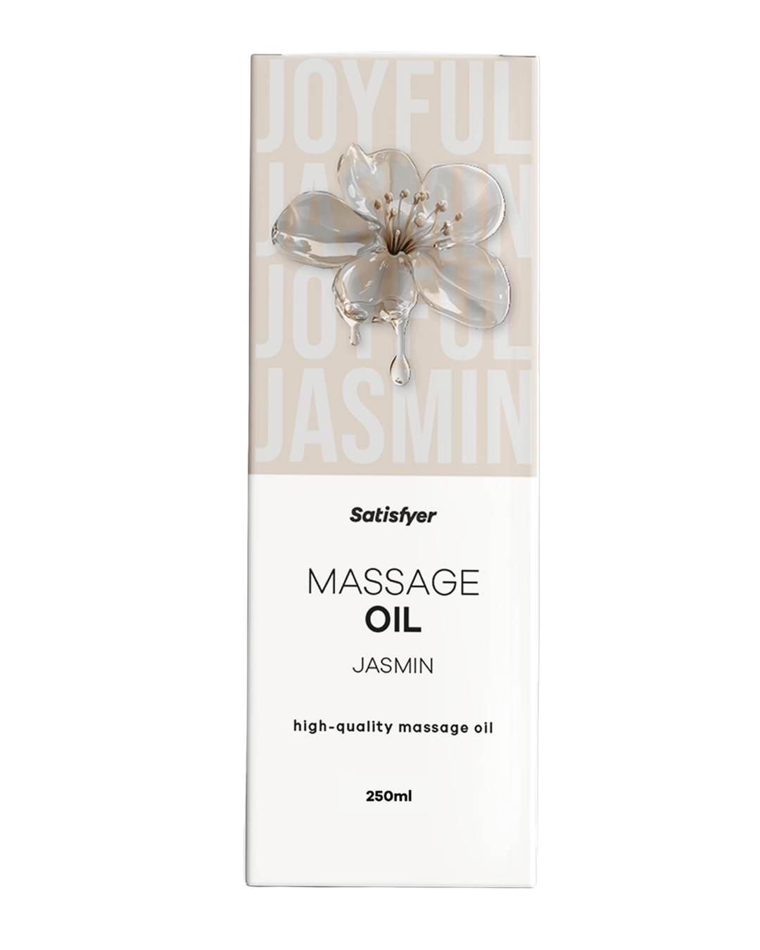Satisfyer Jasmine Massage Oil (250ml) – Premium Massage Oil > Essentials > Massage Oil - Tophatter Daily Deals