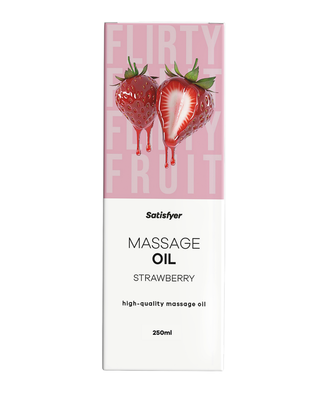 Satisfyer Massage Oil (Strawberry) – Nourishing Moisturizing Massage Oil 250ml > Essentials > Massage Oil - Tophatter Daily Deals