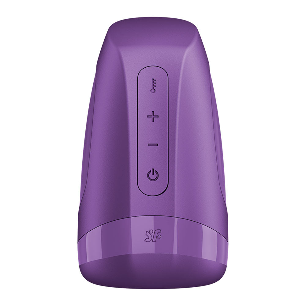 Satisfyer Men Heat Vibration – Heating and Vibrating Masturbator > Sex Toys For Men > Masturbators Premium - Tophatter Daily Deals