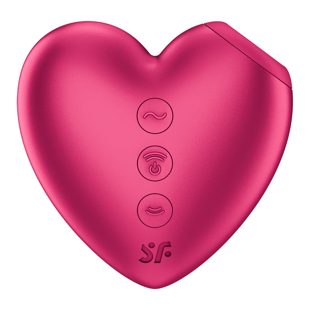 Satisfyer Cutie Heart – Battery Operated Air Pulsation Vibrator > Sex Toys For Ladies > Air Pulsation - Tophatter Daily Deals