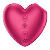 Satisfyer Cutie Heart – Battery Operated Air Pulsation Vibrator > Sex Toys For Ladies > Air Pulsation - Tophatter Daily Deals