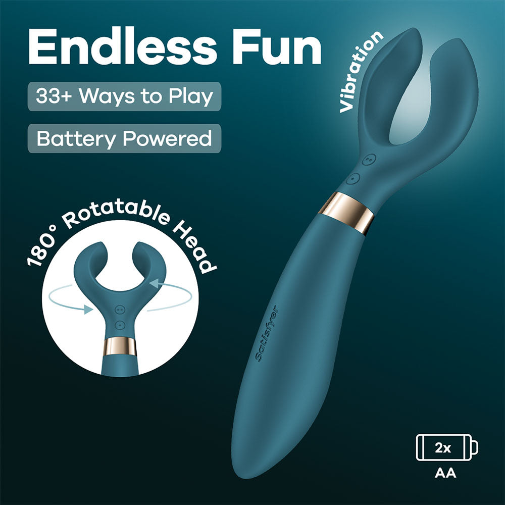 Satisfyer Endless Fun Battery Series – 23.5 cm Vibrator Stimulator > Vibrators > Standard Vibrators - Tophatter Daily Deals