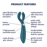 Satisfyer Endless Fun Battery Series – 23.5 cm Vibrator Stimulator > Vibrators > Standard Vibrators - Tophatter Daily Deals