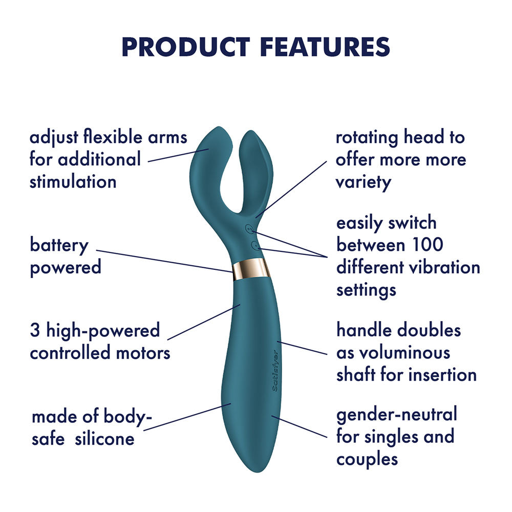 Satisfyer Endless Fun Battery Series – 23.5 cm Vibrator Stimulator > Vibrators > Standard Vibrators - Tophatter Daily Deals