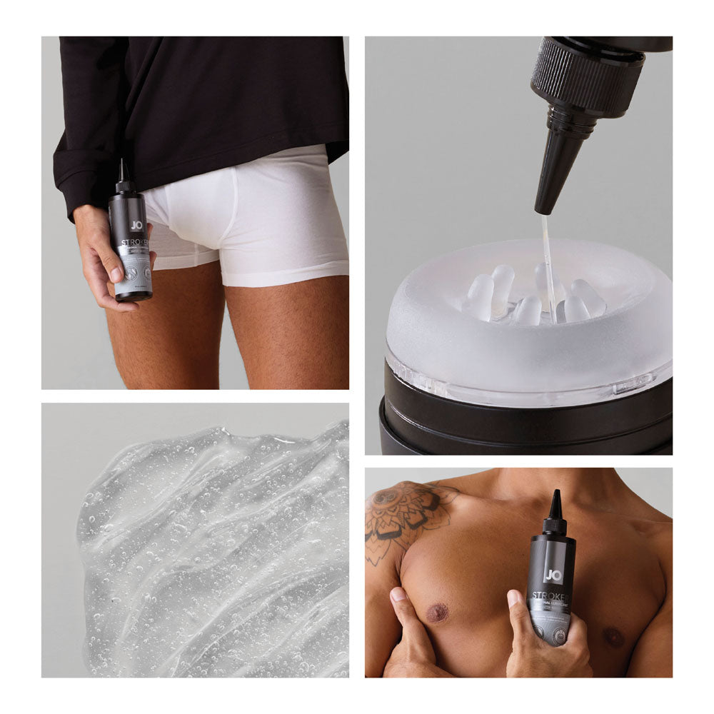 JO Stroker Lube – Water-Based Lubricant 240ml Bottle > Lube > Masturbation Cream - Tophatter Daily Deals