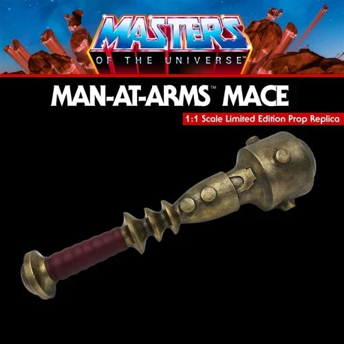 Masters Of The Universe - THE OFFICIAL Man-At-Arms FULL METAL Prop Replica Prop Replica - Tophatter Daily Deals