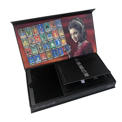 Factory Entertainment James Bond: Live and Let Die Tarot Cards Limited Edition Prop Replica Set Playing Cards - Tophatter Daily Deals
