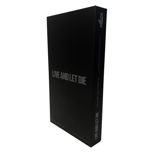 Factory Entertainment James Bond: Live and Let Die Tarot Cards Limited Edition Prop Replica Set Playing Cards - Tophatter Daily Deals