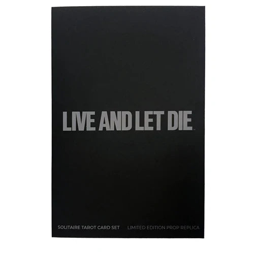 Factory Entertainment James Bond: Live and Let Die Tarot Cards Limited Edition Prop Replica Set Playing Cards - Tophatter Daily Deals