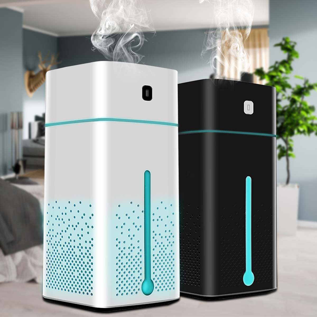 Air Purifier Humidifier 0 - Tophatter Daily Deals