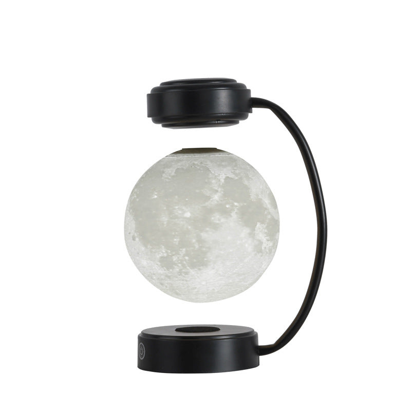 3D LED Moon Night Light Wireless Magnetic Levitating Rotating Floating Ball Lamp For School Office Bookshop Home Decoration 0 - Tophatter Daily Deals