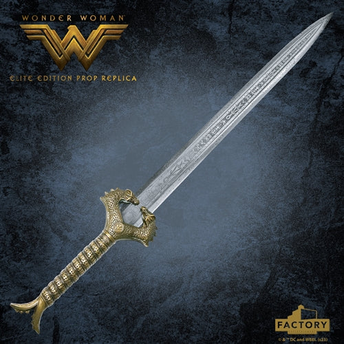 Factory Entertainment Wonder Woman (Film) God Killer Sword Elite Edition Limited Prop Replica Cosplay Weapon Replica - Tophatter Daily Deals