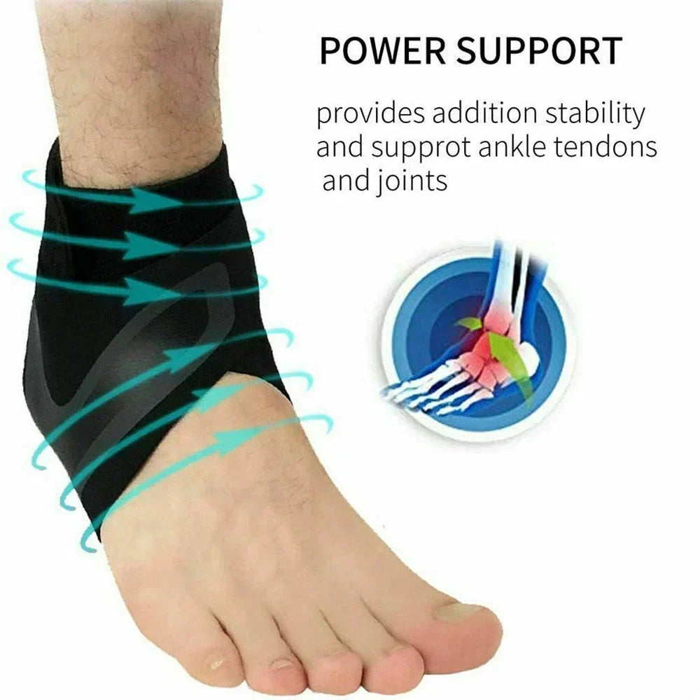 Ankle Compression X Wrap Brace Sleeve Support Pain Relief - Tophatter Daily Deals