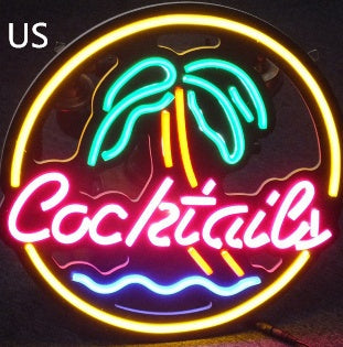Advertising Lights, Led Interior Decoration, Cocktaily English US 0 - Tophatter Daily Deals