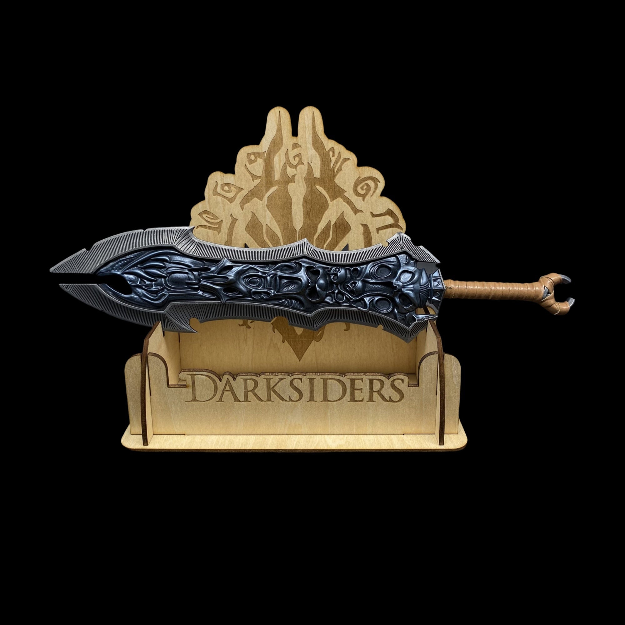 Chaoseater Greatsword Metal Replica 1/6 Scale Chaoseater & 3D Stand - Tophatter Daily Deals