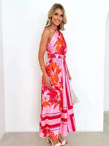 Printed Ruched One Shoulder Dress Casual Dresses - Tophatter Daily Deals