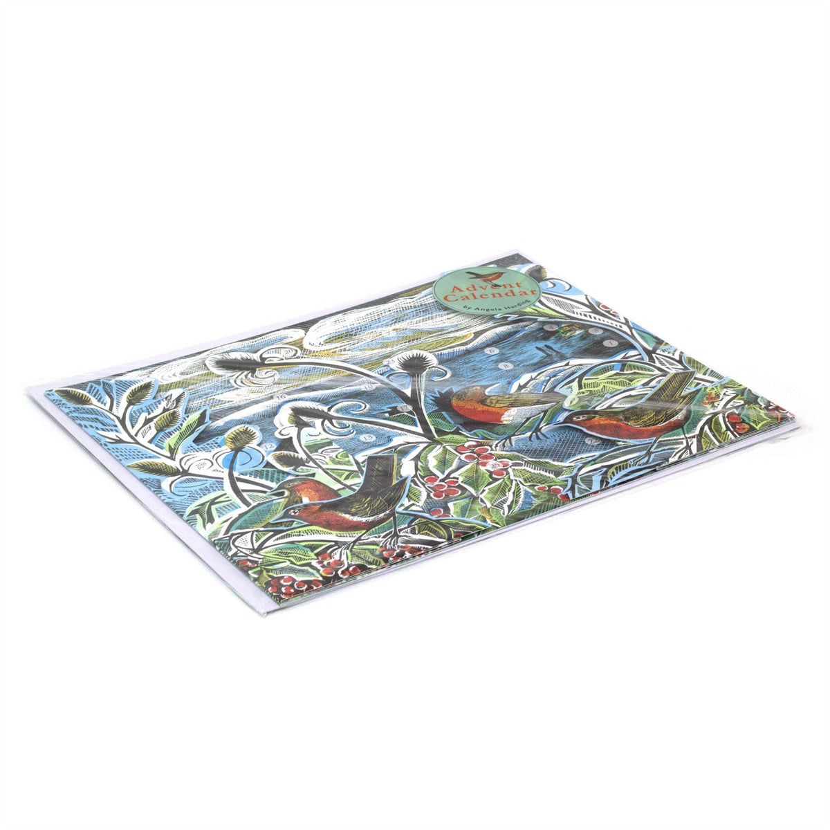 Midwinter Robins Pop-up 3D Advent Calendar | Bird Christmas Calendar - 40x30cm Advent Calendar - Tophatter Daily Deals