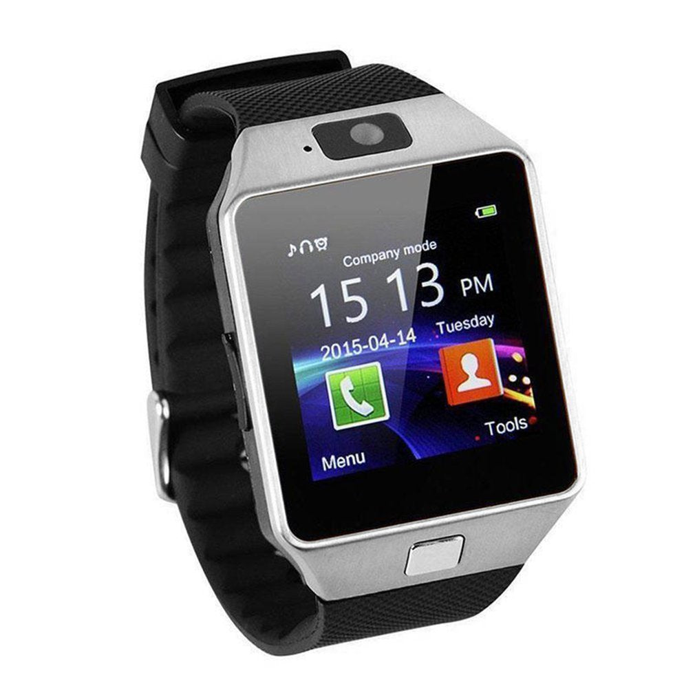 Bluetooth Smart Watch Chinese Language Silver grey 0 - Tophatter Daily Deals