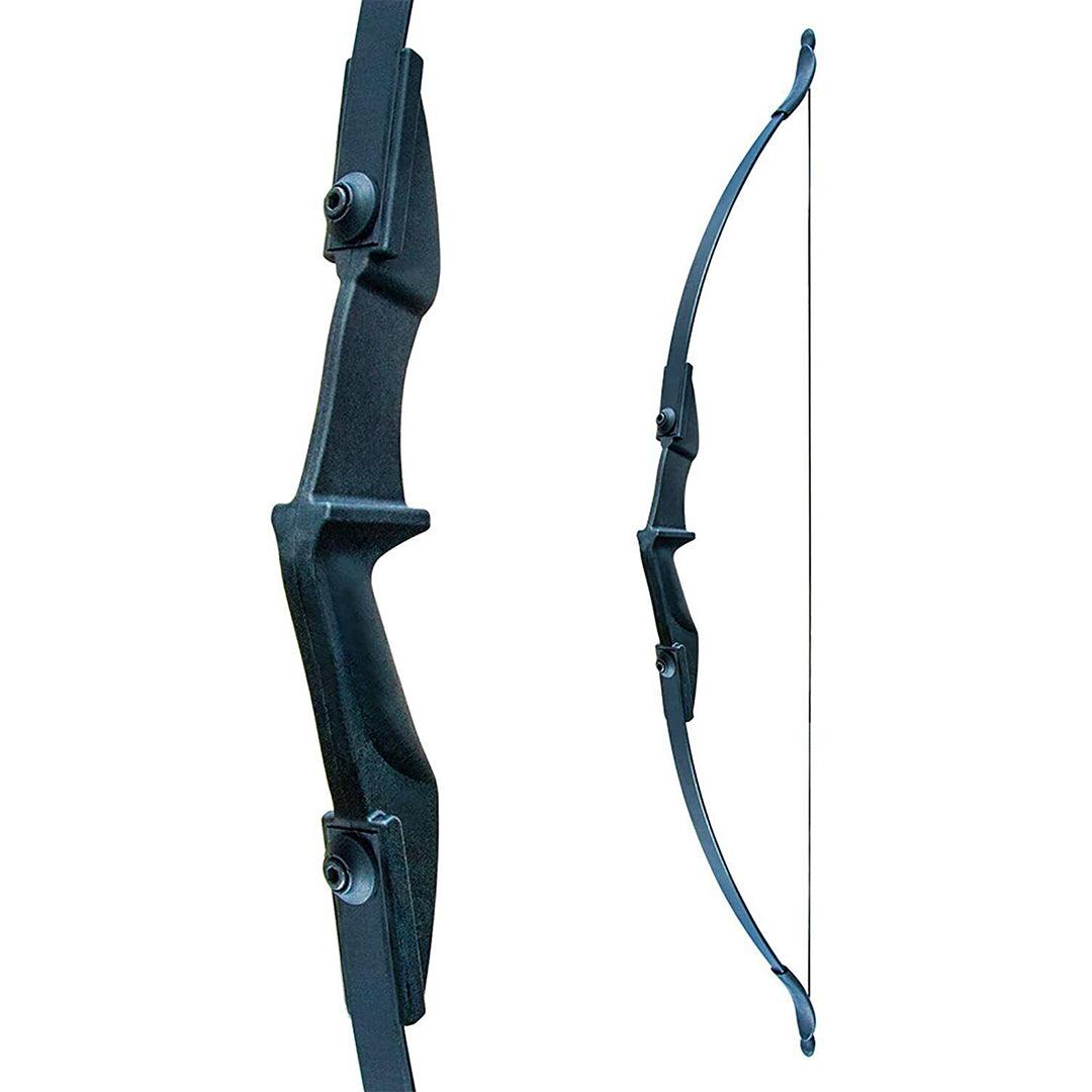 Hunting Bow and Arrow Set - 40lb Long Bow Archery Takedown Recurve Bow and Arrow Set Hunting Training Target Sports & Outdoor - Tophatter Daily Deals