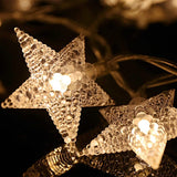 40-LED 13.12FT Star Fairy Lights String & Fairy Lights - Tophatter Daily Deals