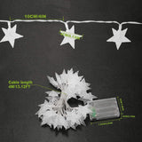 40-LED 13.12FT Star Fairy Lights String & Fairy Lights - Tophatter Daily Deals