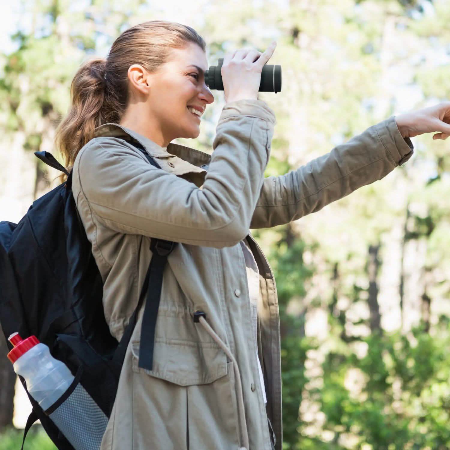 40x60 HD Optical Monocular Telescope with FMC Lens Outdoor Recreation - Tophatter Daily Deals