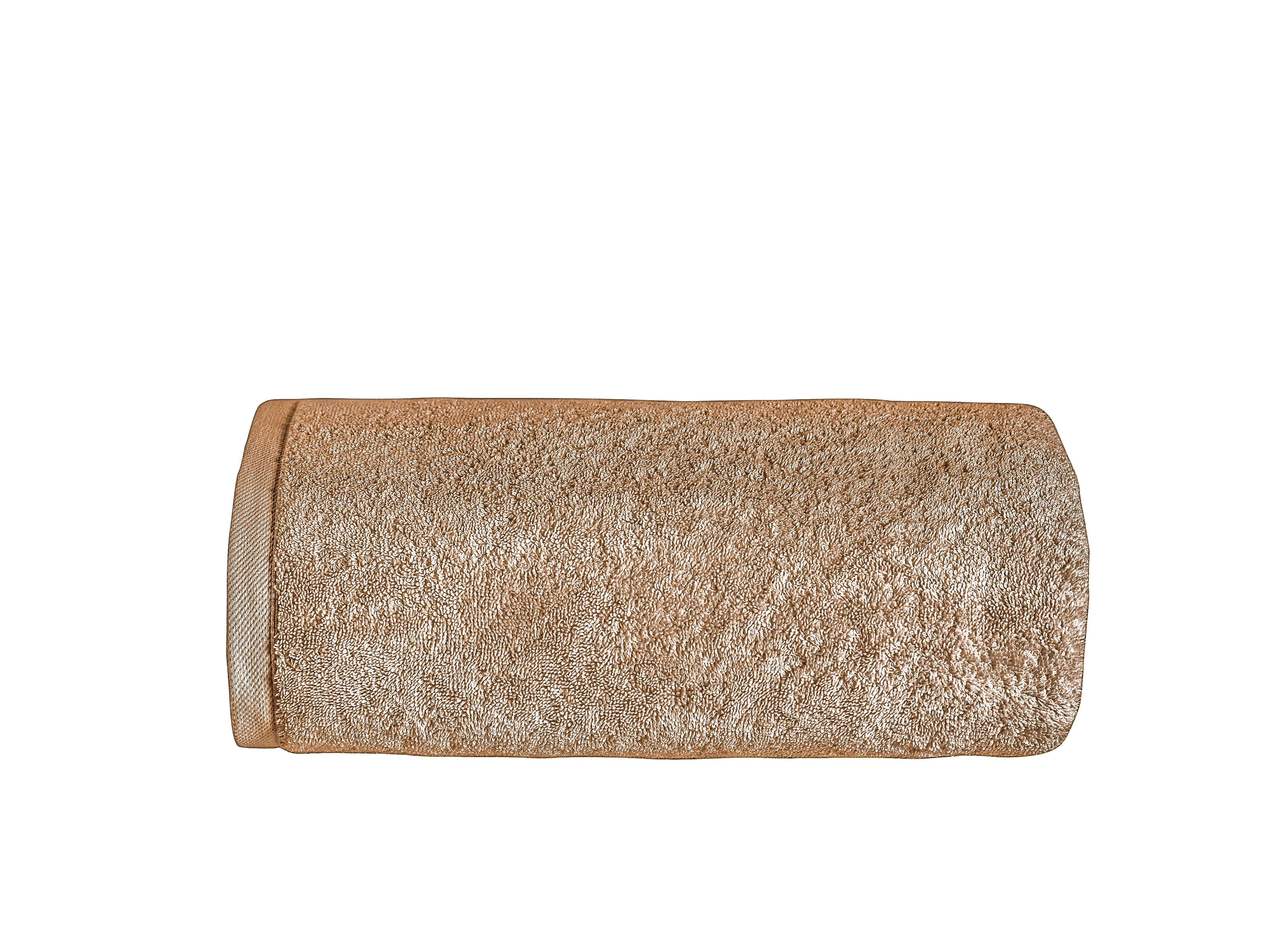 Turkish Cotton Jumbo Bath Sheet 40X80" Beige Bath Towel - Tophatter Daily Deals