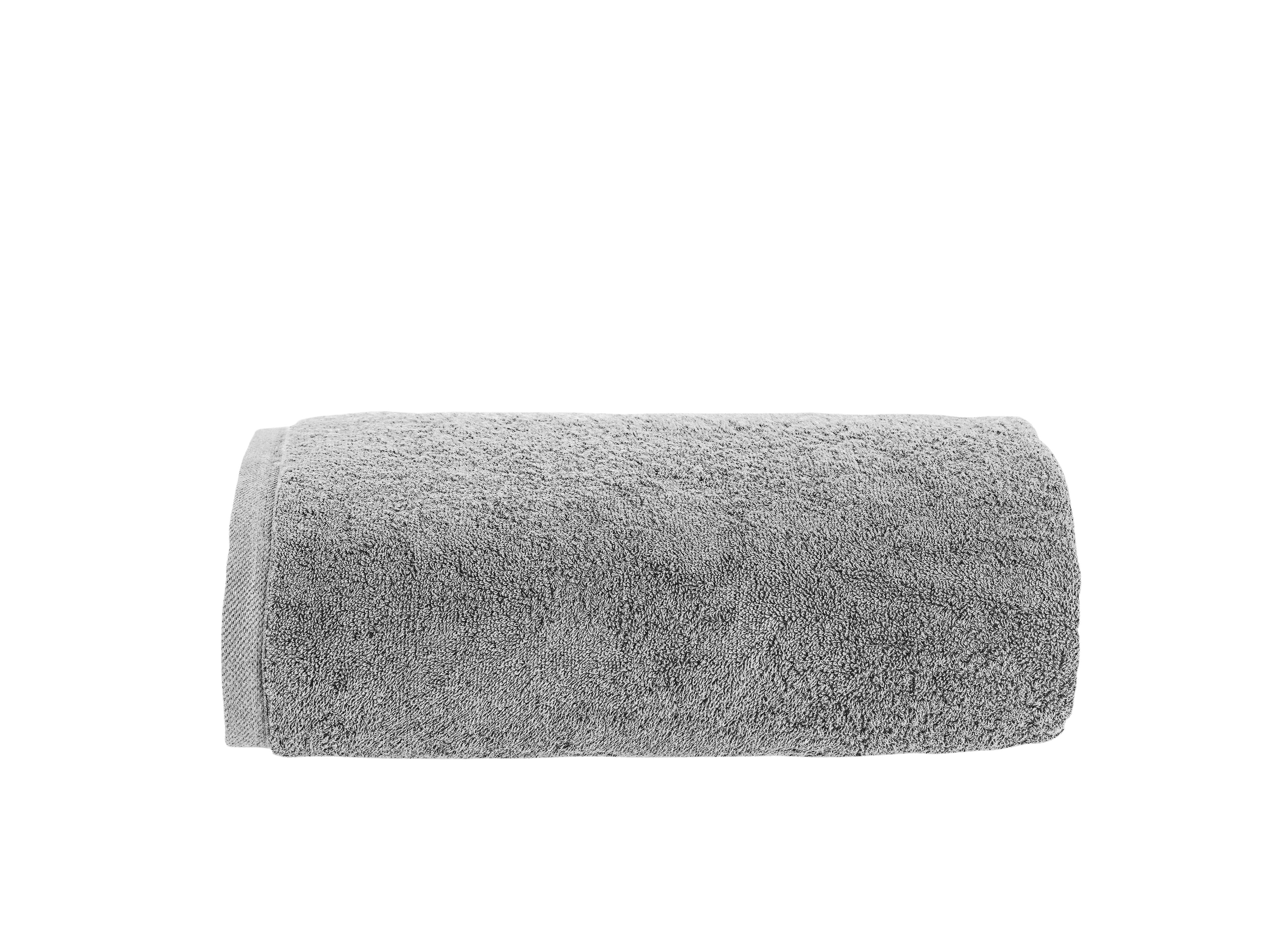 Turkish Cotton Jumbo Bath Sheet 40X80" Silver Bath Towel - Tophatter Daily Deals