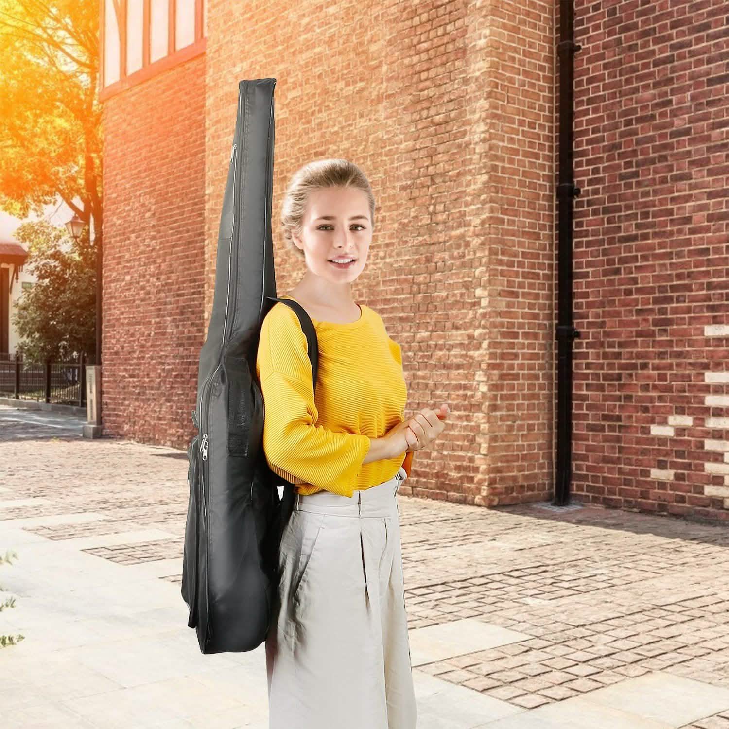 41" 5mm Thick Padded Protective Acoustic Guitar Bag Everything Else - Tophatter Daily Deals