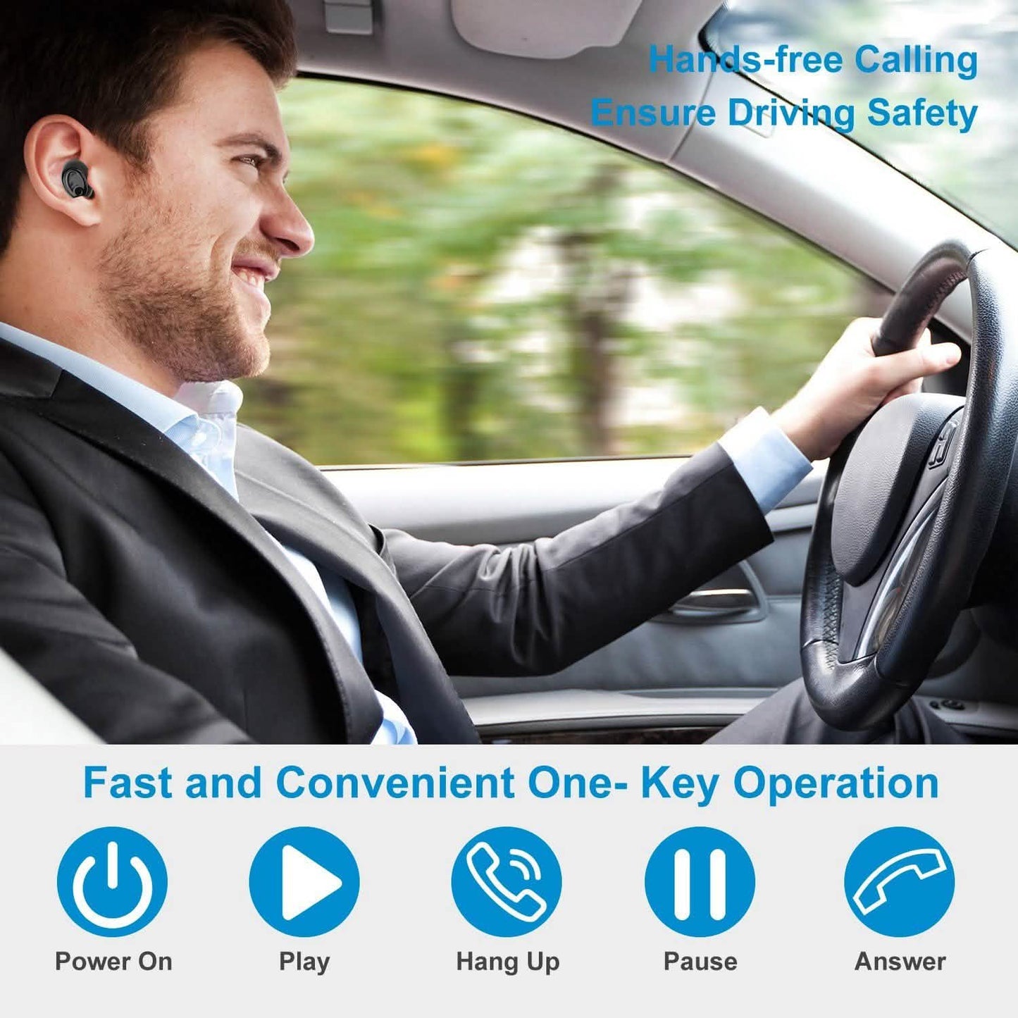 4.1 Magnetic Single Charging Earbuds Audio Accessories - Tophatter Daily Deals